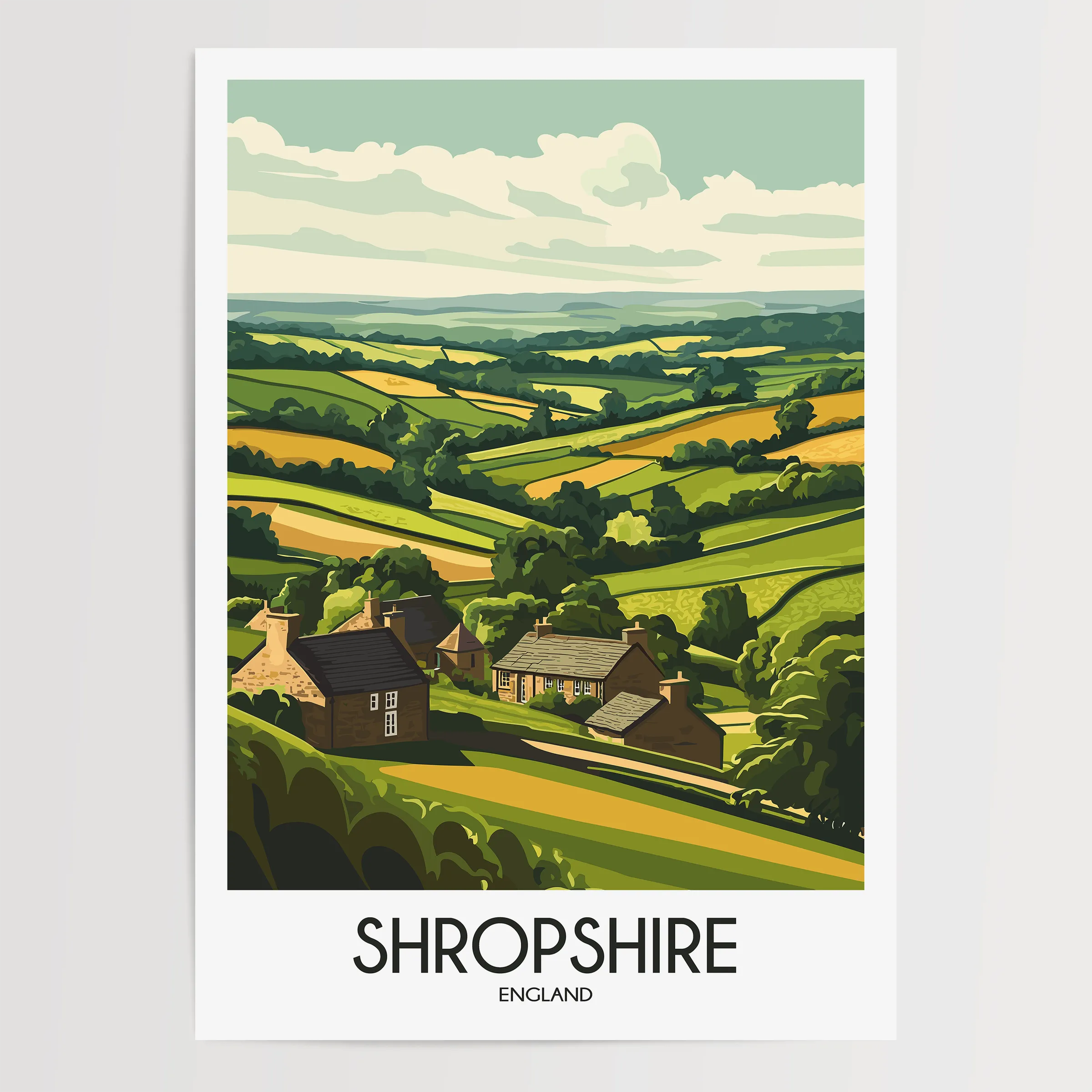 Shropshire Gallery Quality Print