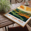 Shropshire Hills Destination Art Gift