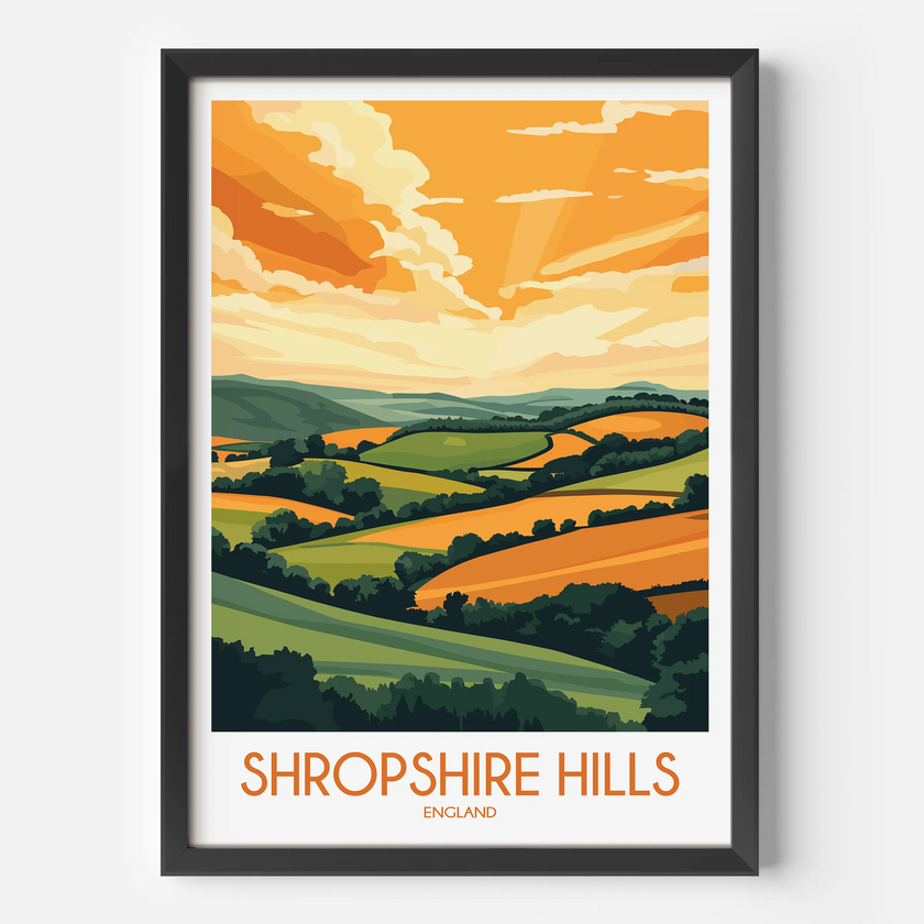 Shropshire Hills Home Office Decor