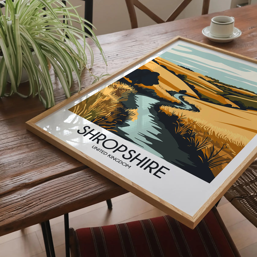 Shropshire Scenic Landscape Art