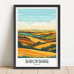 Shropshire Scenic Landscape Art
