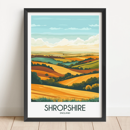 Shropshire Scenic Landscape Art