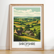 Shropshire Travel Memory Gift