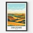 Shropshire Travel Memory Gift