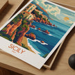 Sicily Minimalist Wall Art
