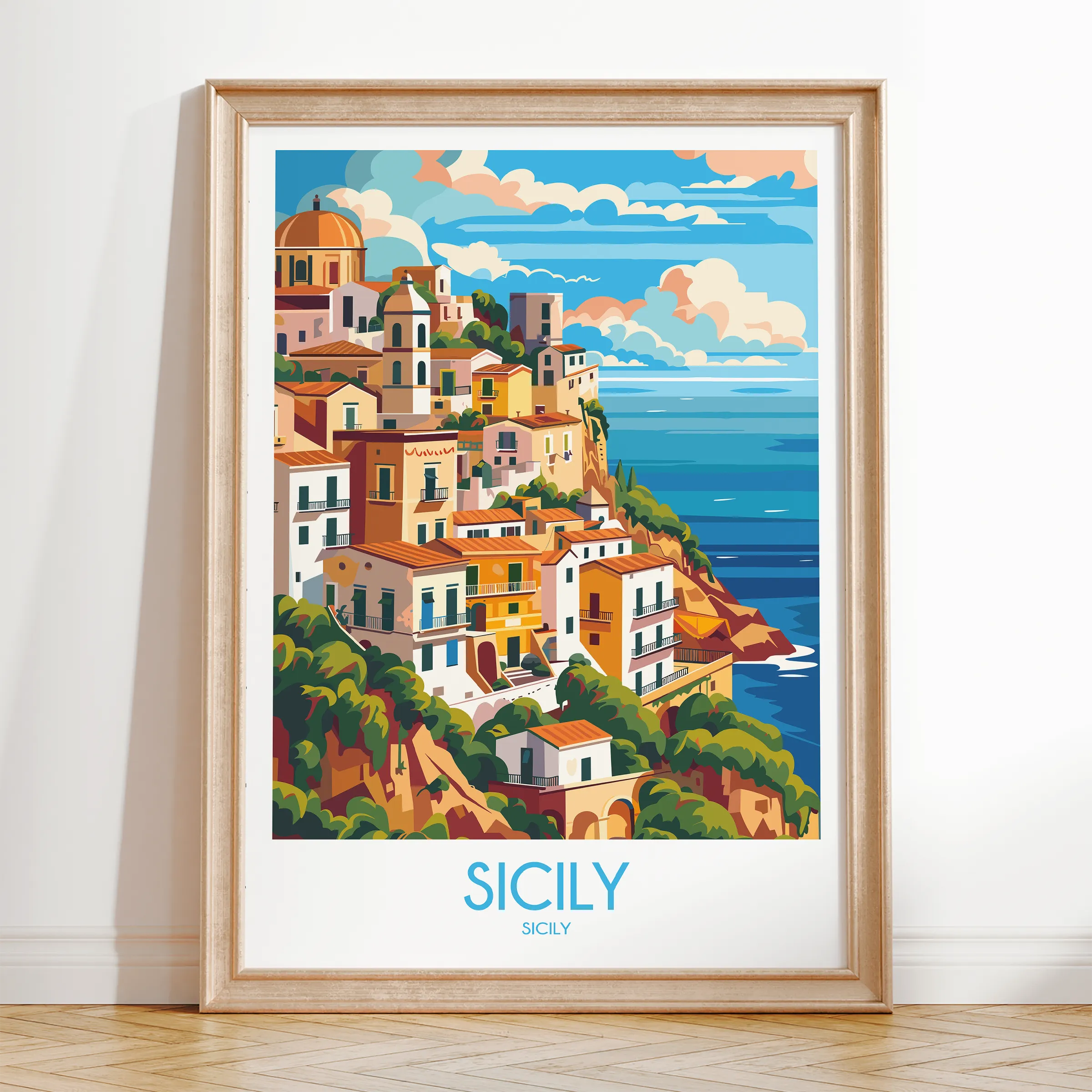 Sicily Travel Memory Gift