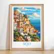 Sicily Travel Memory Gift