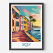 Sicily Travel Memory Gift