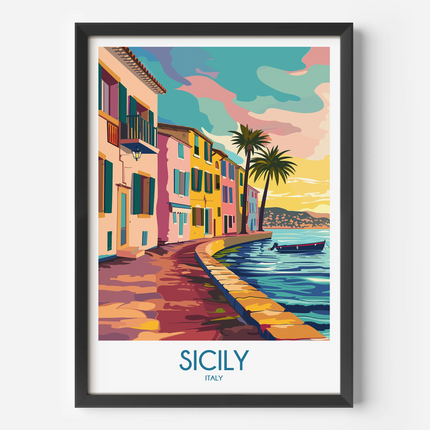 Sicily Travel Memory Gift