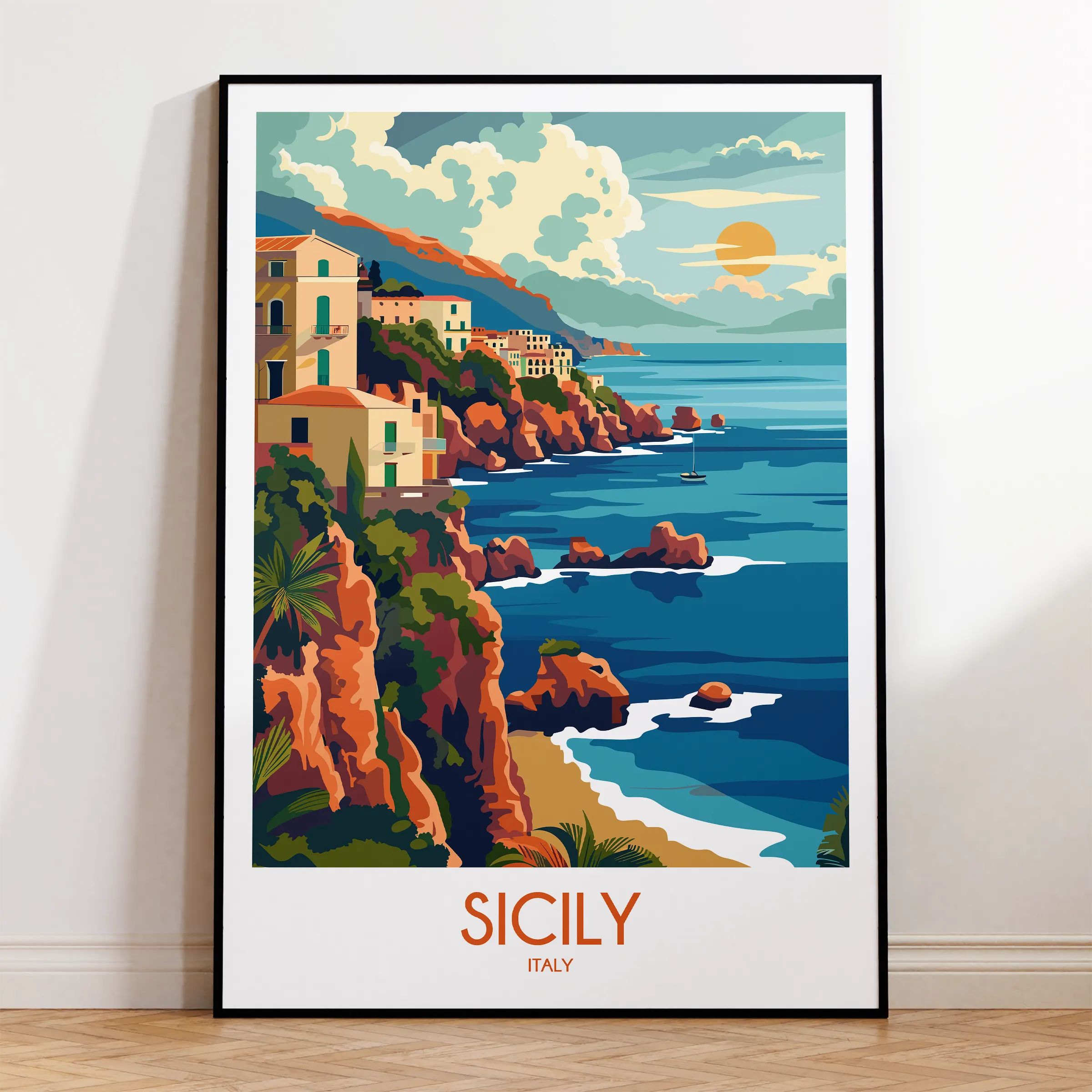Sicily Travel Memory Gift
