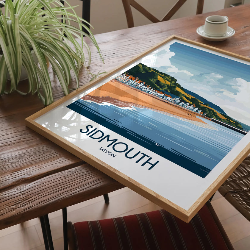 Sidmouth Scenic Landscape Art