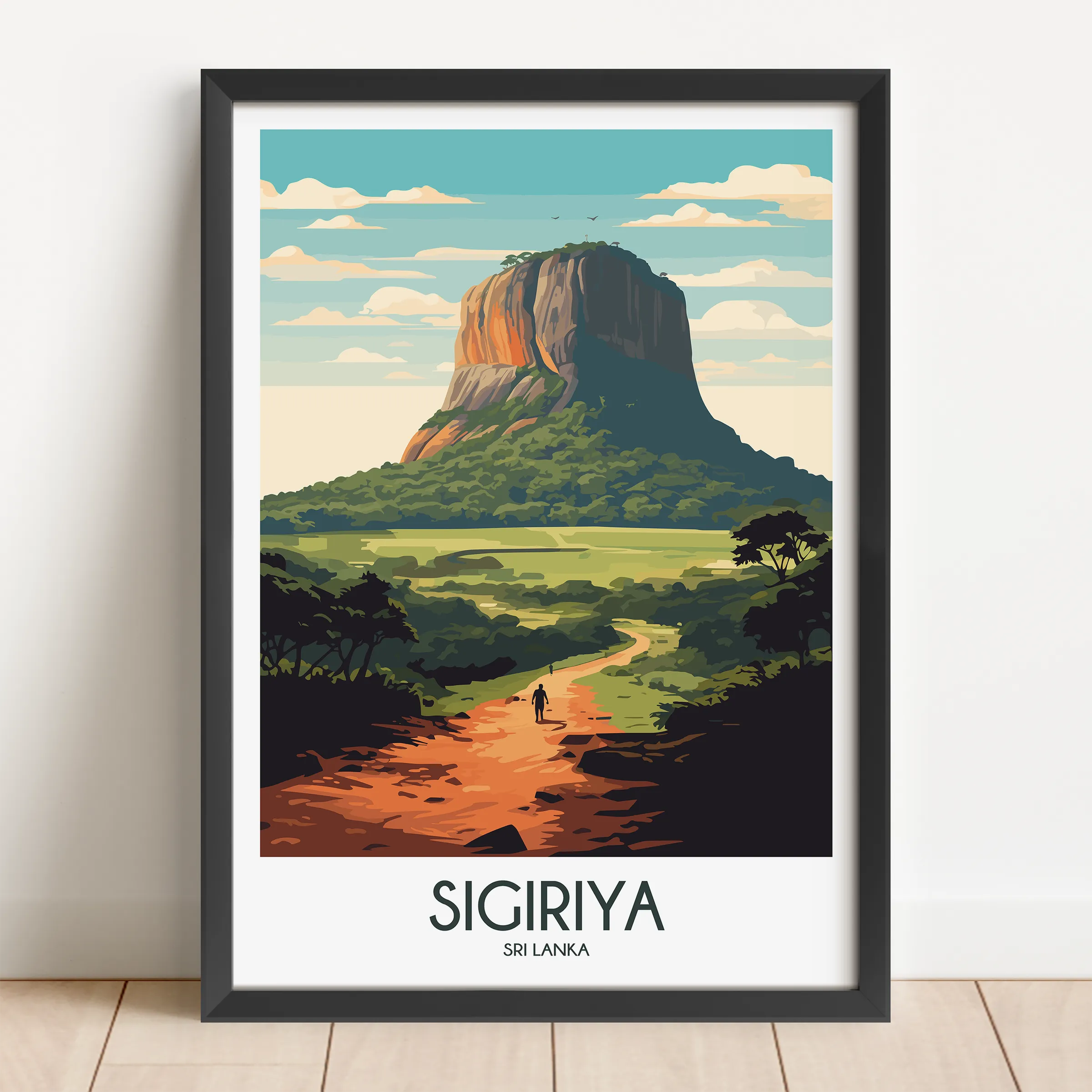 Sigiriya Souvenir Poster Print