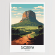 Sigiriya Vintage Style Print