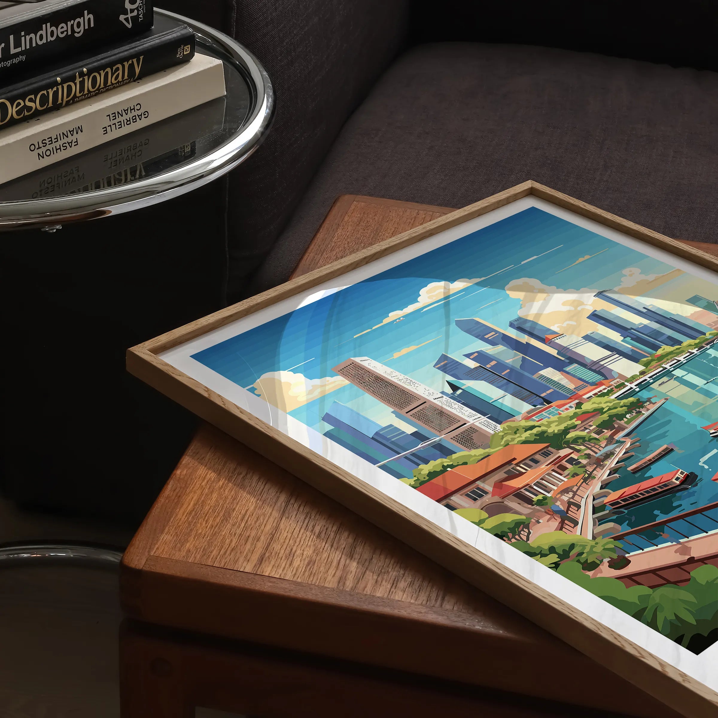 Singapore Souvenir Poster Print