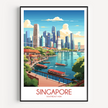 Singapore Travel Memory Gift