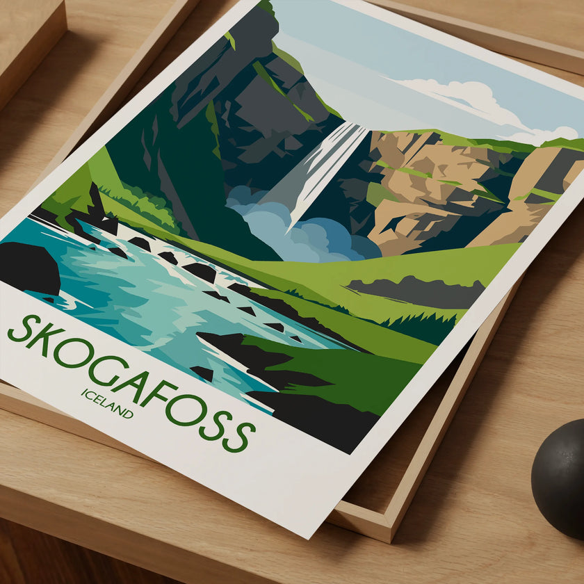 Skogafoss Gallery Quality Print