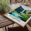 Skogafoss Minimalist Wall Art