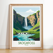 Skogafoss Travel Memory Gift