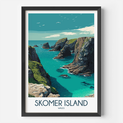 Skomer Island Gallery Quality Print