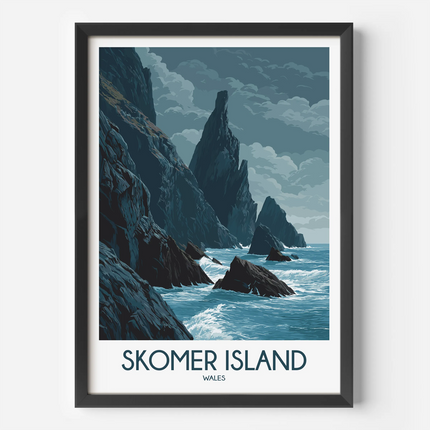 Skomer Island Home Office Decor