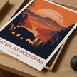 Smoky Mountains Destination Art Gift