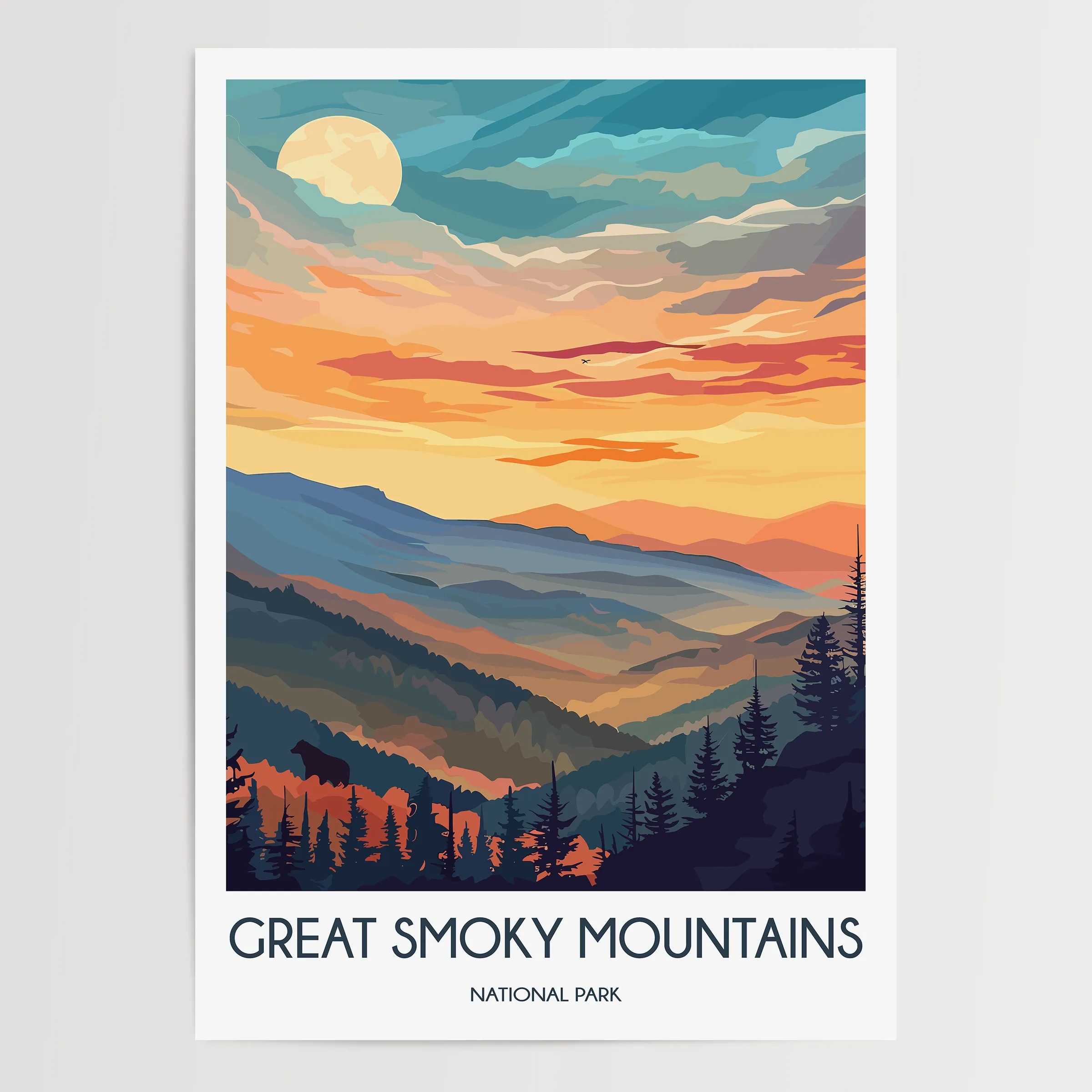 Smoky Mountains Gallery Quality Print