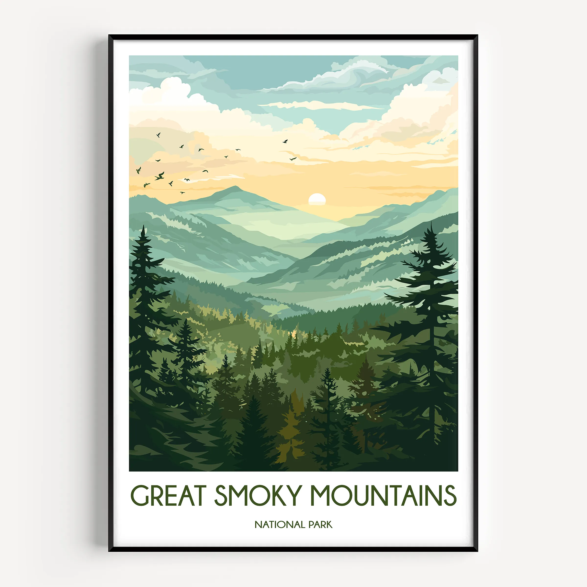 Smoky Mountains Gallery Quality Print