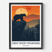 Smoky Mountains Home Office Decor