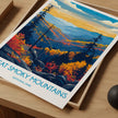 Smoky Mountains Minimalist Wall Art