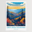 Smoky Mountains Scenic Landscape Art
