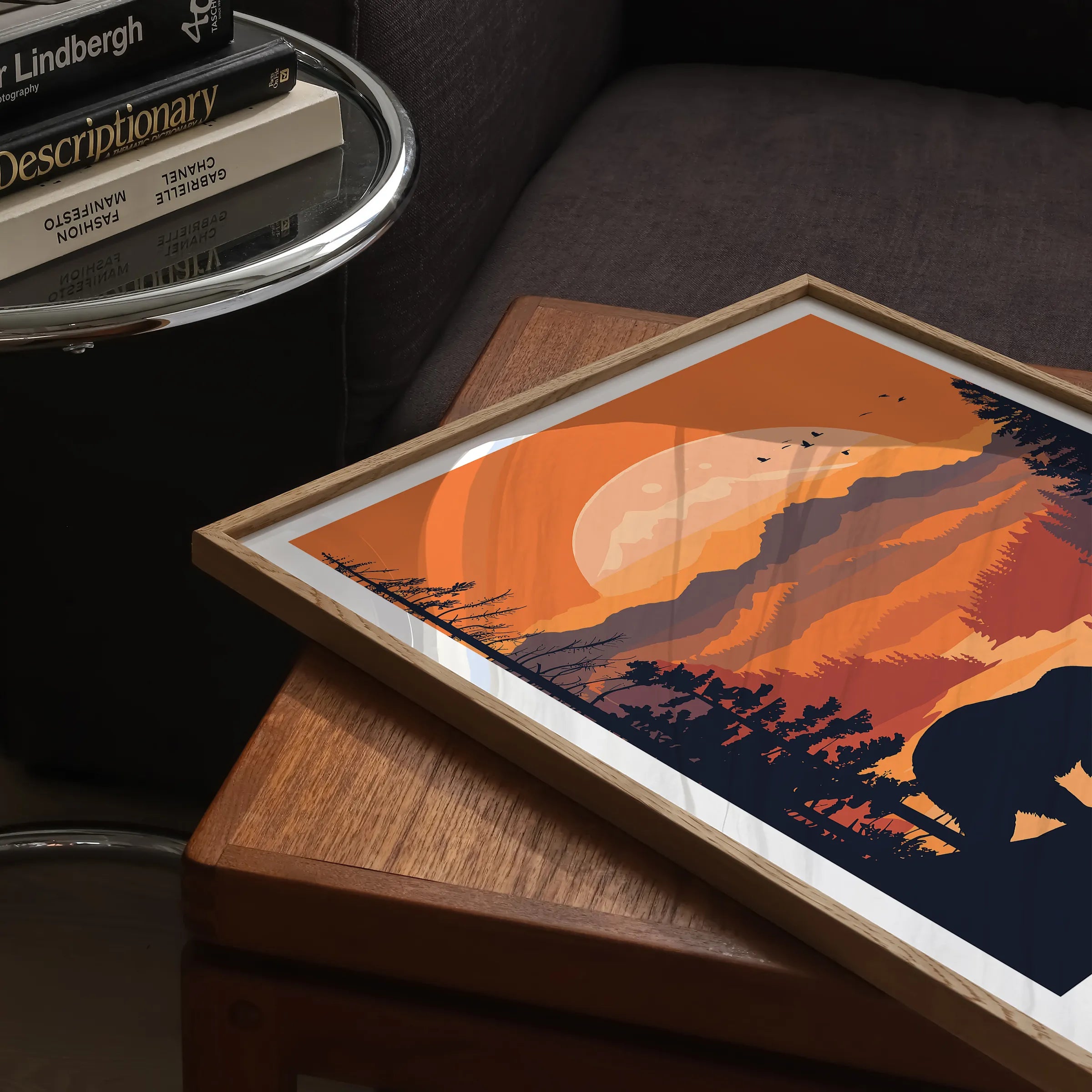 Smoky Mountains Souvenir Poster Print