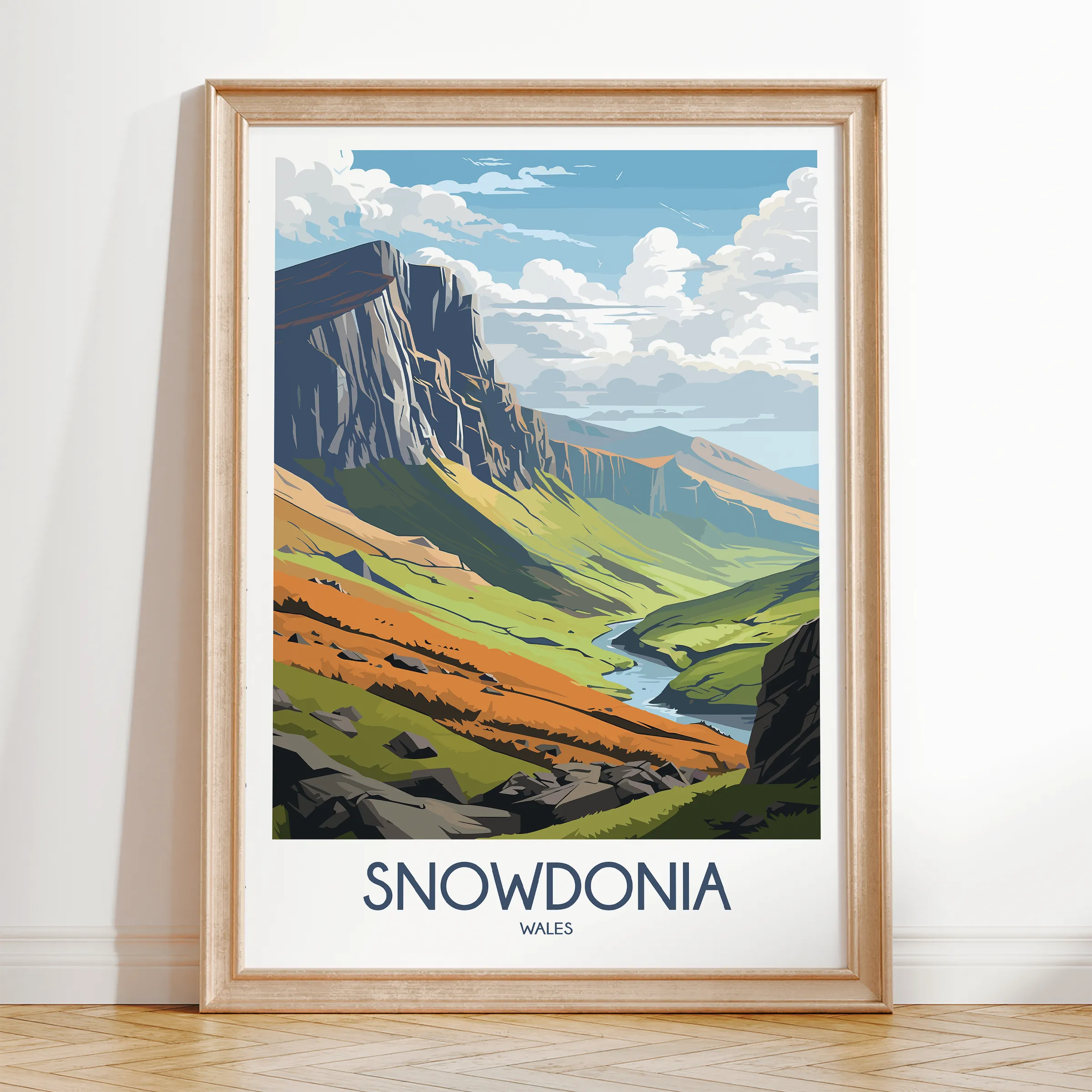 Snowdonia Destination Art Gift
