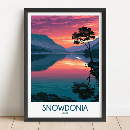 Snowdonia Destination Art Gift