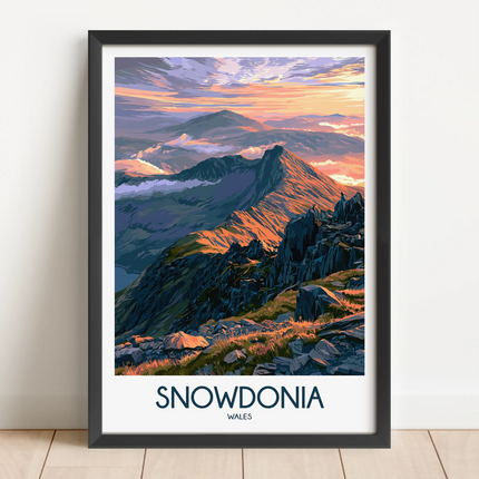 Snowdonia Minimalist Wall Art