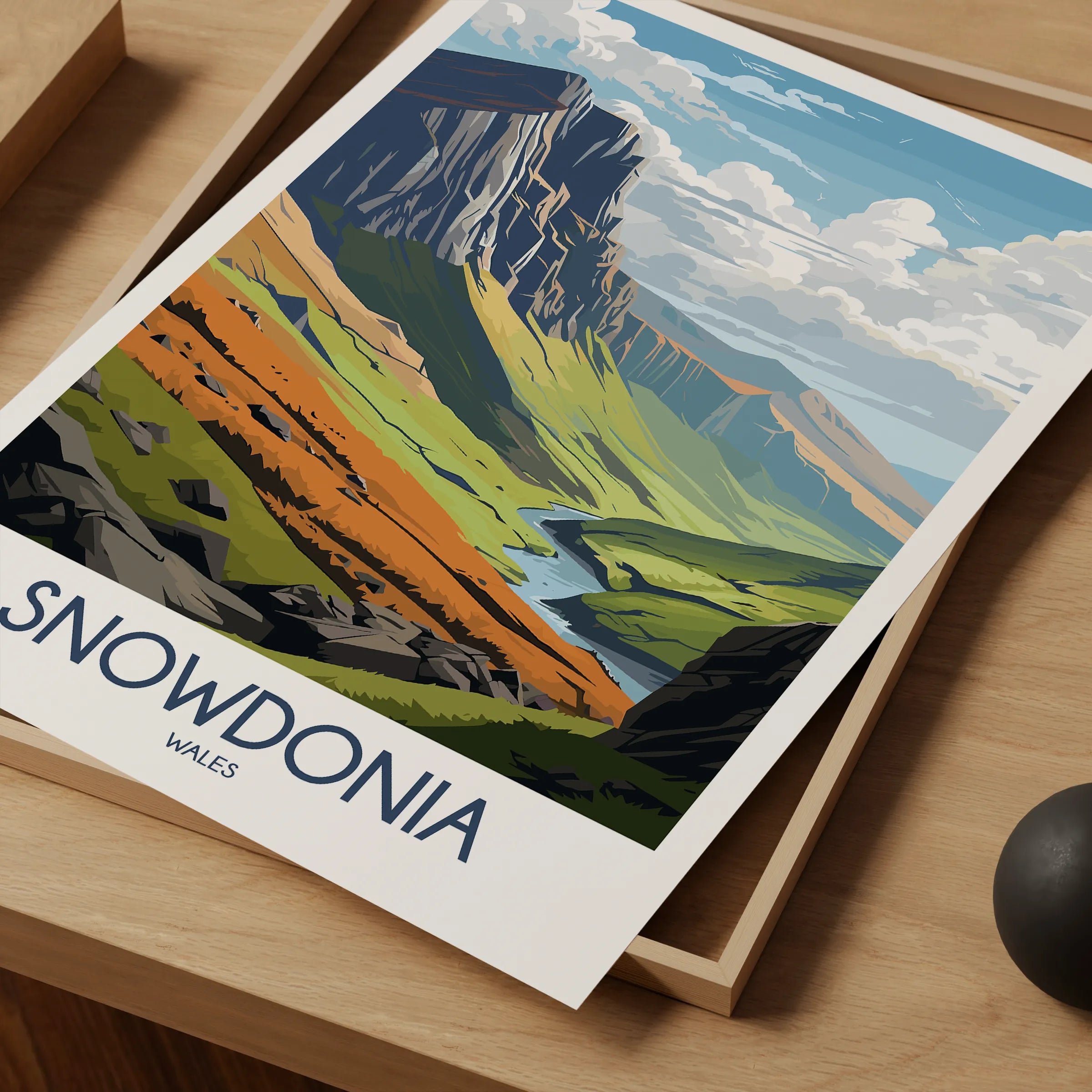 Snowdonia Scenic Landscape Art