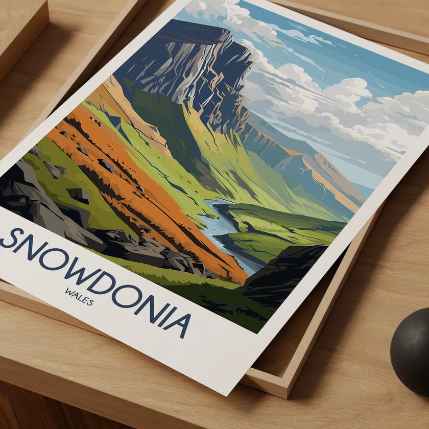 Snowdonia Scenic Landscape Art