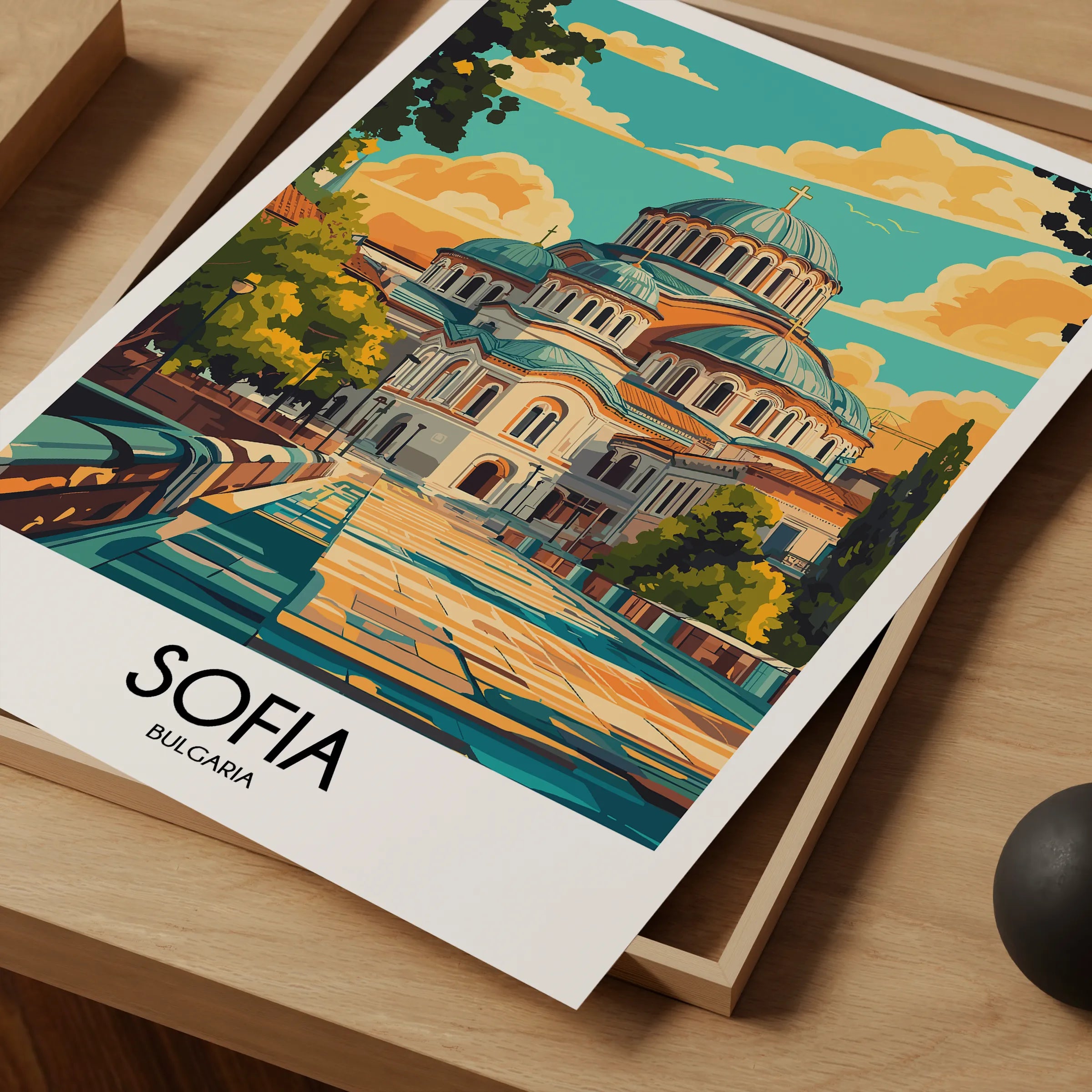 Sofia Scenic Landscape Art