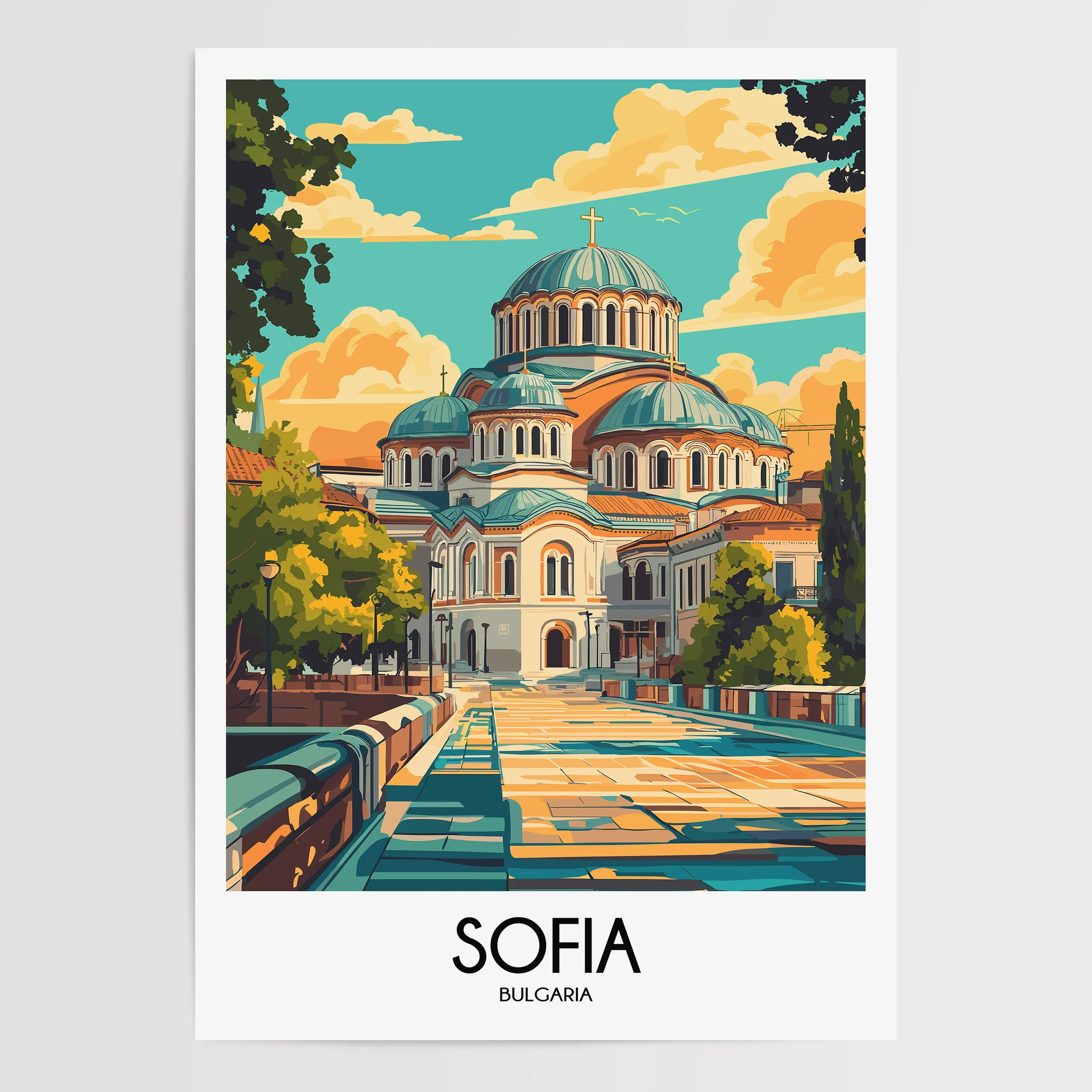 Sofia Souvenir Poster Print