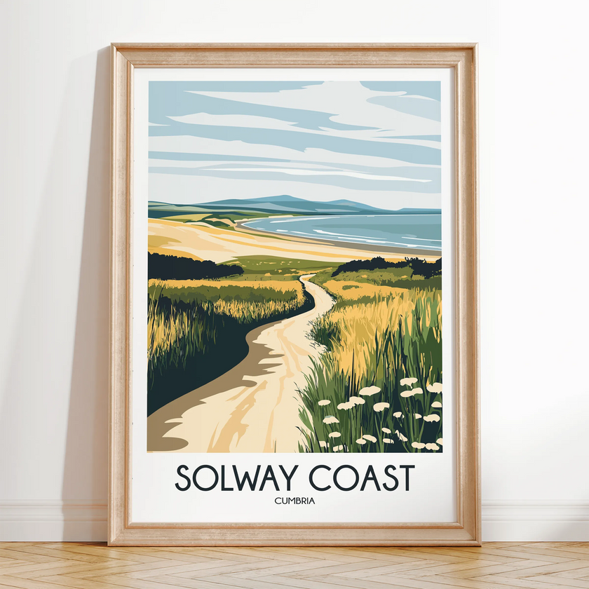 Solway Coast Minimalist Wall Art