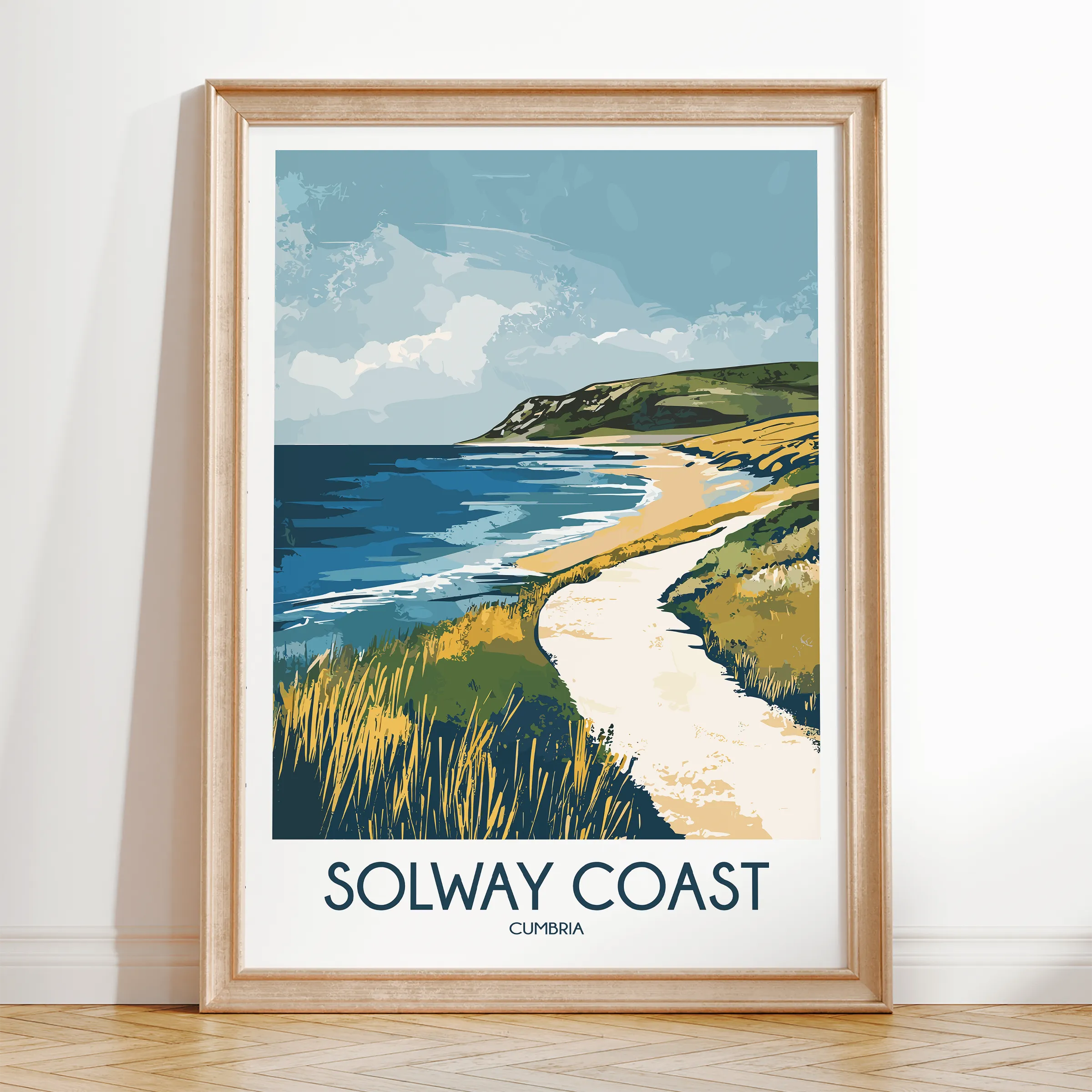 Solway Coast Scenic Landscape Art