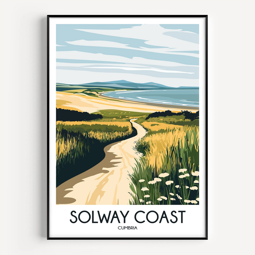 Solway Coast Scenic Landscape Art