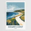 Solway Coast Vintage Style Print