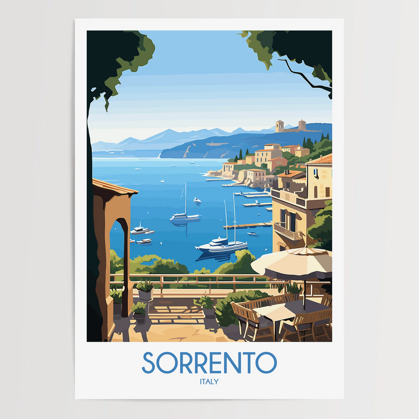 Sorrento Destination Art Gift
