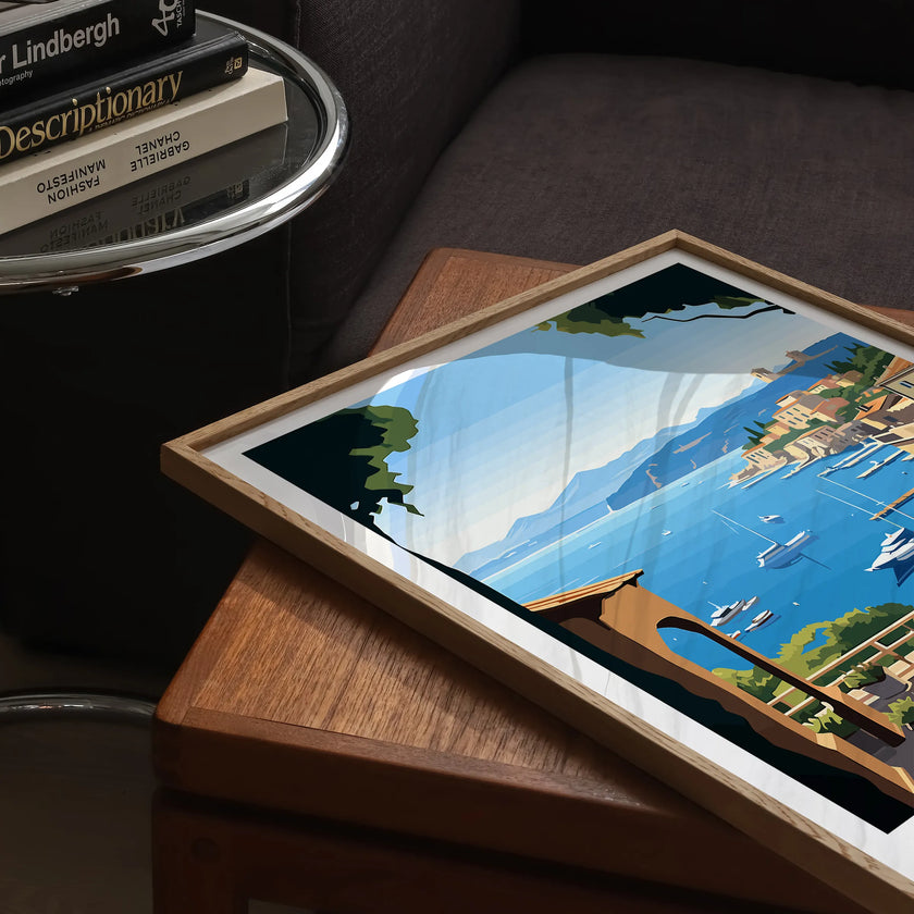 Sorrento Modern Travel Poster