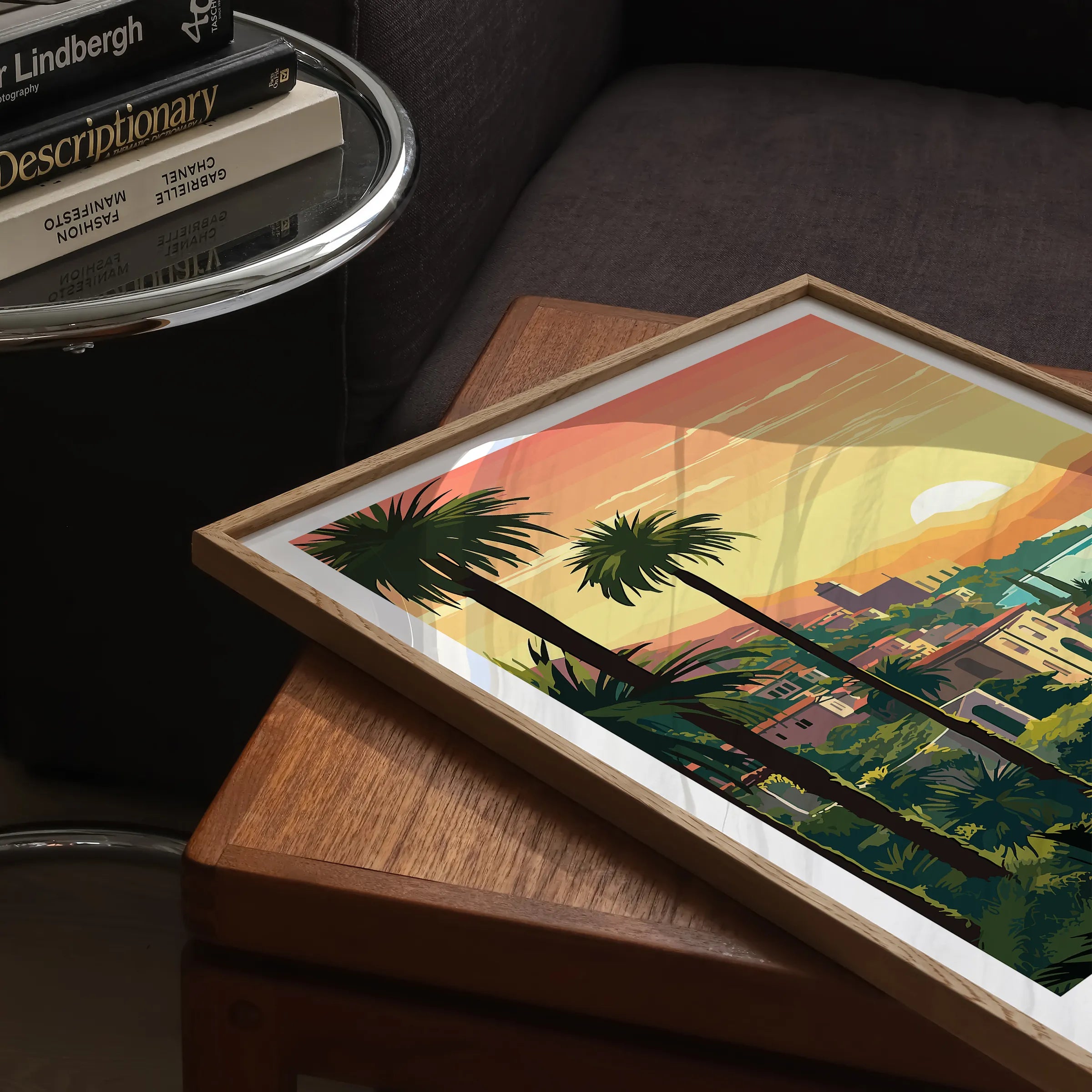 Sorrento Retro Travel Illustration