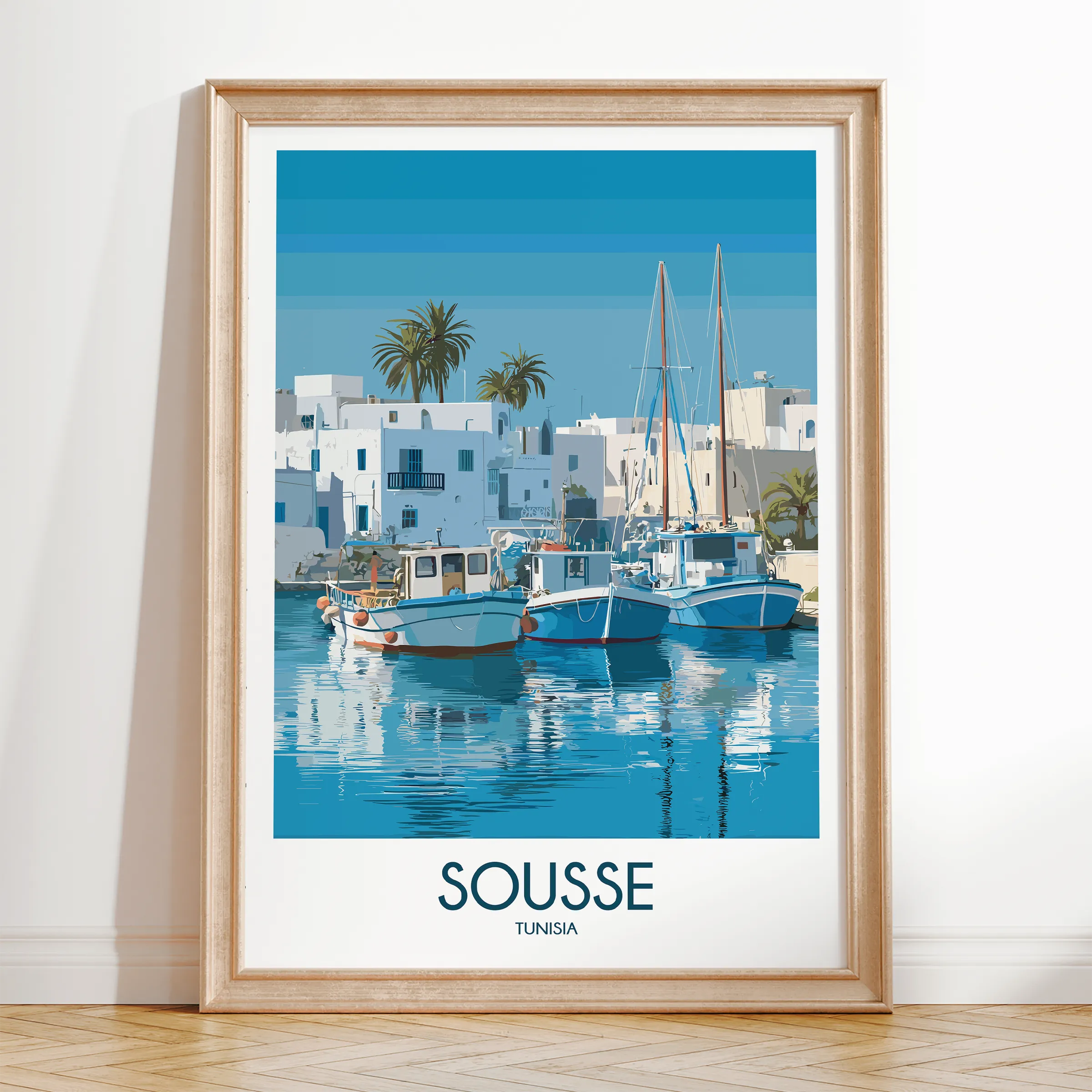 Sousse Destination Art Gift