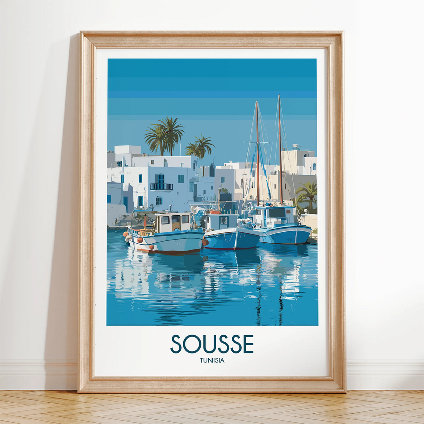 Sousse Destination Art Gift