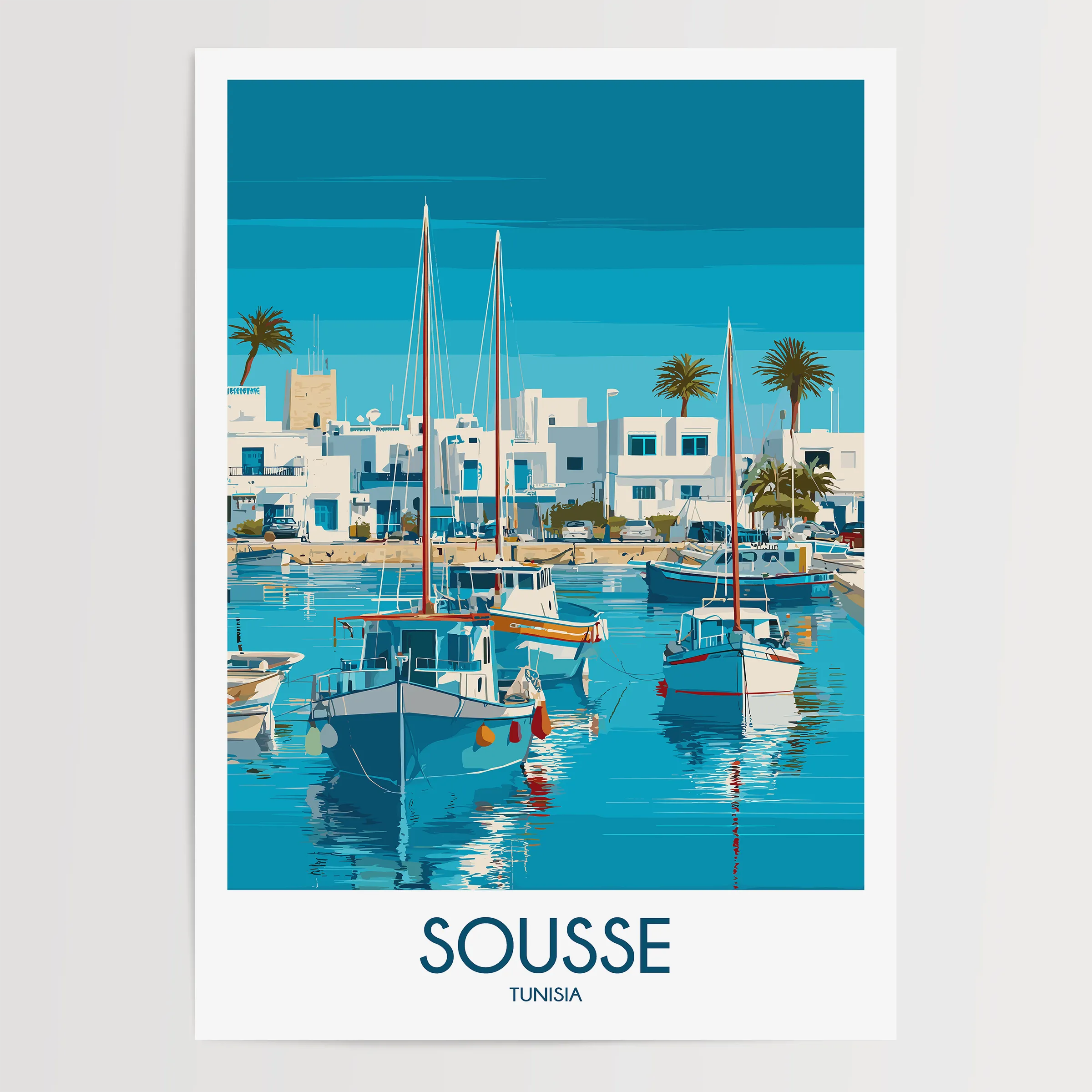 Sousse Destination Art Gift