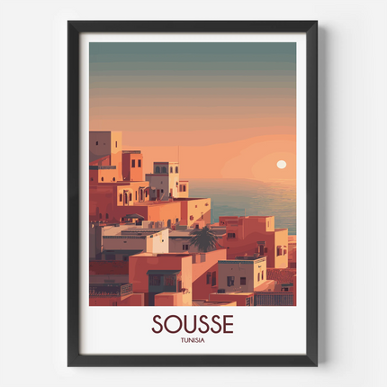 Sousse Destination Art Gift