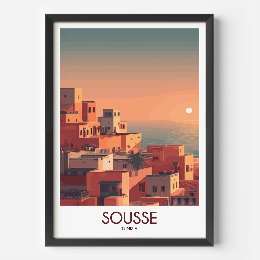 Sousse Destination Art Gift